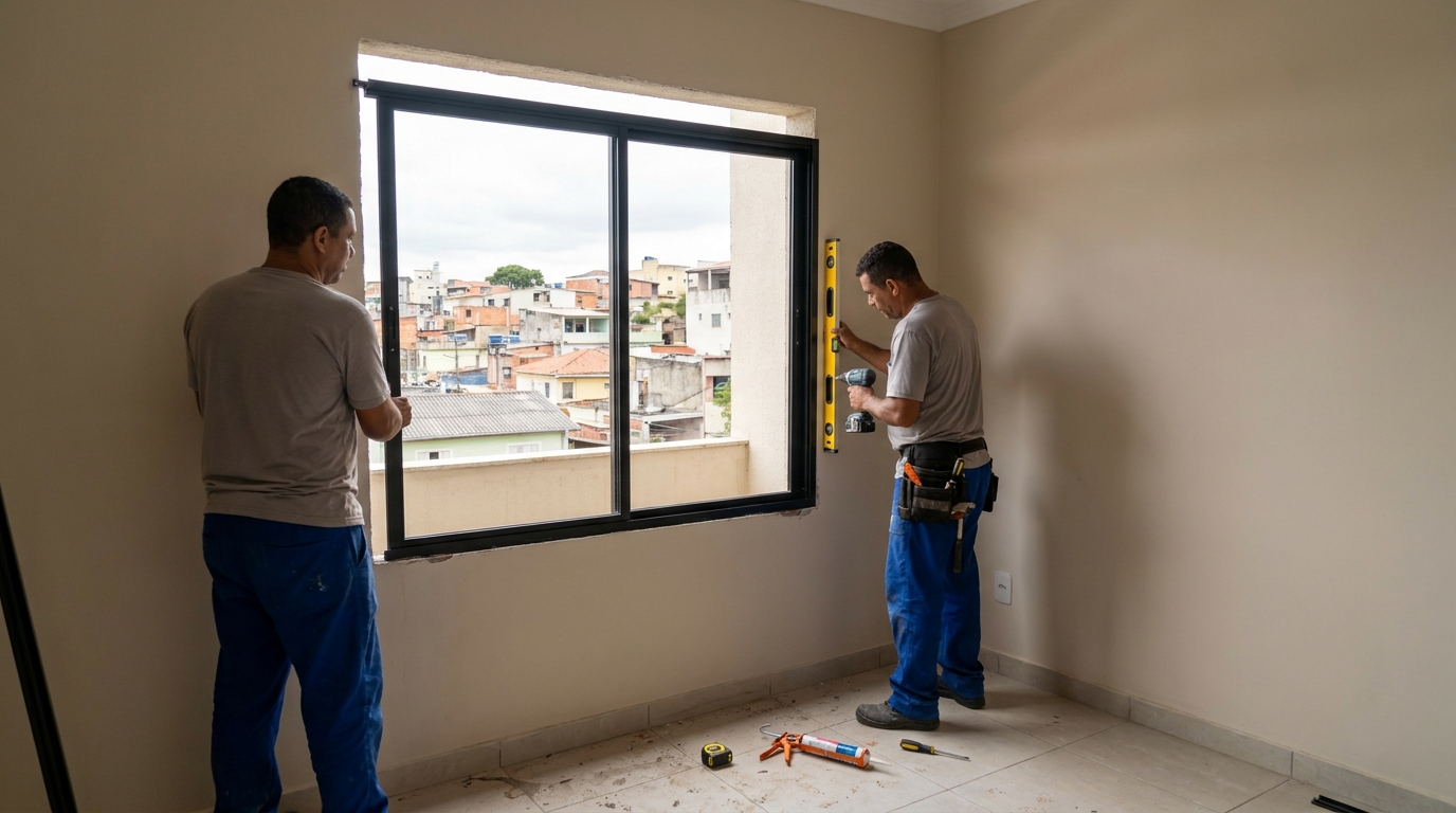 Fechamento de Ambientes no Centro, São José dos Pinhais‑PR